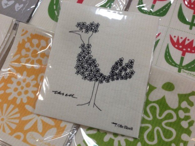 フラワーバードのスポンジワイプ