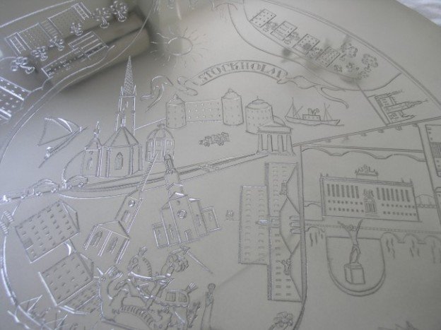 スヴェンスク・テンで売られている美知子さんの作品