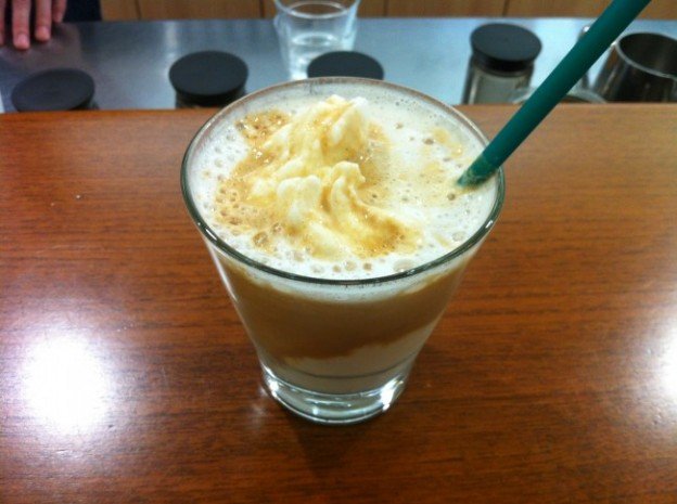 カフェラテスムージー