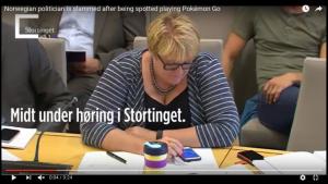 ポケモンは現場にいるんじゃない!会議室にいるんだ!・・・な、ノルウェーの政治家に批判殺到 北欧現地ニュース